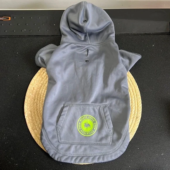 North Fetch Athletics Pets Hoodie Top Size Large - Picture 1 of 9